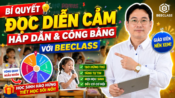 Tôi đã "hồi sinh" những giọng đọc lí nhí trong lớp bằng phần mềm BeeClass như thế nào?